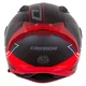 Motorcycle Helmet Cassida Aero Drome Black Pearl/Red/White/Gray