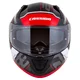 Motorcycle Helmet Cassida Aero Drome Black Pearl/Red/White/Gray