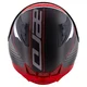 Motorcycle Helmet Cassida Aero Drome Black Pearl/Red/White/Gray