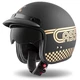 Motorcycle Helmet Cassida Oxygen Rondo 2023 Black Matte/Gold