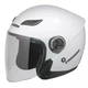Moto helma Cassida Reflex Solid - bílá - bílá