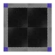 Puzzle Floor Mat inSPORTline Simple Black