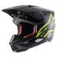 Motorcycle Helmet Alpinestars S-M5 Compass Matte Black/Yellow Fluo 2022