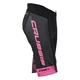 Women’s Cycling Shorts Crussis CSW-051 - Black-Fluo Pink