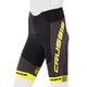 Men’s Cycling Shorts w/ Suspenders Crussis CSW-068 - Black-Fluo Yellow - Black-Fluo Yellow