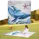 Picnic Blanket inSPORTline Maritino 208 x 197 cm - Ocean Life - Ocean Life