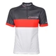 Radtrikot inSPORTline Pro Team - schwarz-rot-weiss