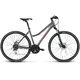Kross Evado 4.0 28" Damen Cross Fahrrad - Modell 2020 - graphit/rosa
