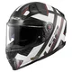 Motorcycle Helmet LS2 FF811 Vector II Carbon Strong Glossy White