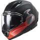 Výklopná moto prilba LS2 FF900 Valiant II Hammer P/J - Matt Black Red