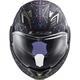 Flip-Up Motorcycle Helmet LS2 FF900 Valiant II Stellar P/J - Matt Black Blue