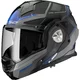 Flip-Up Motorcycle Helmet LS2 FF901 Advant X Spectrum Black Titanium Blue P/J