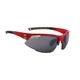 Bicycle glasses KELLYS Force - Shiny Red, Red with Dark Lenses
