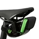 Bicycle Saddle Bag Crops Gina 04-XS - Green - Black