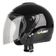 Kask motocyklowy otwarty W-TEC MAX617 na skuter - Czarny