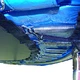 Kryt pružin na trampolínu 305 cm - modrá