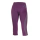 Women's functional 2/3 pants Brubeck - Purple