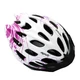 Bike helmet Naxa BX2 - White-Purple