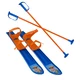 Detská lyžiarska súprava Sulov 60cm - modrá - modrá