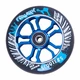 Spare wheel for scooter FOX PRO Raw 03 100 mm - Black-Blue with Graphics
