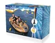 Bestway Schlauchboot-Set Kondor 3000 für 2 Erwachsene + Kind 232 x 115 x 36 cm