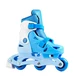 Children’s Inline Skates Laubr TriSkate - Blue