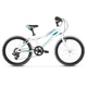 Children’s Bike Kross Lea Mini 1.0 20” – 2020 - White/Turquoise Glossy