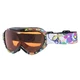 Kids ski goggles WORKER Miller with graphics - Z12- BLK- black