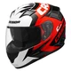 Motorcycle Helmet Cassida Integral 2.0 Perimetric - Red/Black/White/Grey