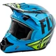 Motocross Helmet Fly Racing Kinetic Burnich - Blue-Black