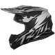Motocross Helmet Cassida Cross Cup Two - Fluo Orange/White/Black/Grey