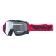 Motocross Goggles Fly Racing RS Zone - Black/Red, Clear Plexi with Pins for Tear-Off Foils