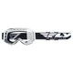 Motocross szemüveg Fly Racing Focus 2019 - fehér, átlátszó plexi
