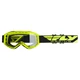 Motocross Goggles Fly Racing Focus 2019 - Hi-Vis, Clear Plexi without Pins
