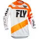 Motocross Jersey Fly Racing F-16 2018 - Orange-White