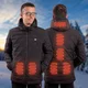Men’s Heated Jacket W-TEC HEATborg - Black