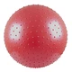 Piłka gimnastyczna do masażu inSPORTline z wypustkami 75cm - Czerwony