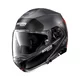 Moto helma Nolan N100-5 Plus Distinctive N-Com P/J - Glossy Black-Red