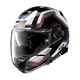 Motorcycle Helmet Nolan N100-5 Upwind N-Com P/J - Glossy Black-Blue-Red