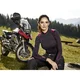 Women’s Thermal Motorcycle T-Shirt Brubeck Cooler LS14350 - Black/Amaranth