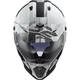 Motoros sisak LS2 MX436 Pioneer Evo - Evolve White Cobalt