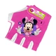 Kinder-Radhandschuhe Minnie Mouse - rosa-weiß