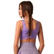 Women’s Crop Top Boco Wear Violet Melange - Purple