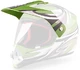 Replacement Visor for WORKER V340 Helmet - Green and Graphics