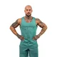 Męska koszulka na ramiączkach fitness Nebbia Strength 714 - Zielony - Zielony