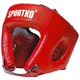 Boxerský chránič hlavy SportKO OD1 - červená - červená