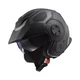 LS2 OF570 Verso Marker Motorradhelm - Mattschwarzes Titan