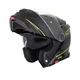 Flip-Up Motorcycle Helmet W-TEC Venero - Magic Matt Black