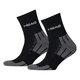 Socks Head Performance Short Crew UNISEX – 3 Pairs - Black-Grey