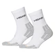 Socks Head Performance Short Crew UNISEX – 3 Pairs - White Grey